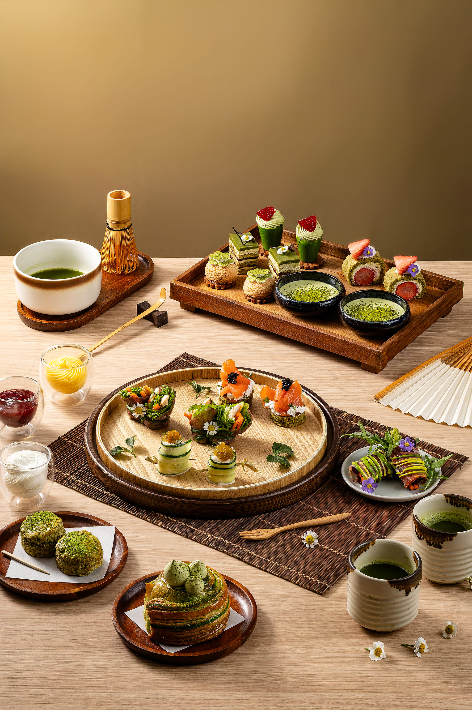 Banyan Tree Bangkok Vertigo TOO Matcha Afternoon Tea